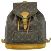 Louis Vuitton Vintage Pre-owned Canvas ryggsckar Brown, Dam