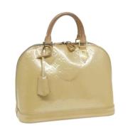 Louis Vuitton Vintage Pre-owned Laeder handvskor Beige, Dam