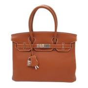 Hermès Vintage Pre-owned Laeder handvskor Brown, Dam