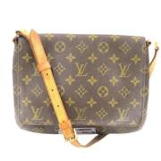 Louis Vuitton Vintage Pre-owned Canvas louis-vuitton-vskor Brown, Dam