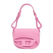 Diesel Axelväska Micro Iconic Pink, Dam