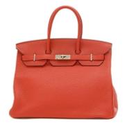 Hermès Vintage Pre-owned Laeder handvskor Red, Dam