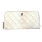 Chanel Vintage Pre-owned Laeder plnbcker White, Dam