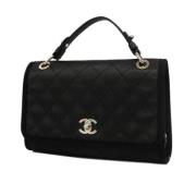 Chanel Vintage Pre-owned Laeder chanel-vskor Black, Dam