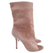 Aquazzura Pre-owned Pre-owned Mocka stvlar Pink, Dam