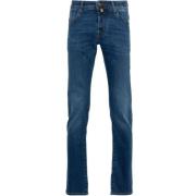 Jacob Cohën Denim Byxor Nick Blue, Herr