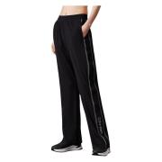 Calvin Klein Svart Beauty Straight/Wide Pant Black, Dam