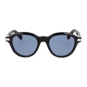 Cartier Stiliga solglasögon Modell 0395S Black, Unisex