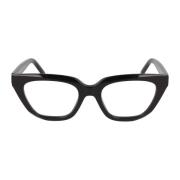 Givenchy Modernt Glasögon med Oregelbunden Metallram Black, Unisex