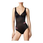 Wolford Svart Flash Dance Body Black, Dam