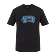 Ader Error T-shirt med logotyp Black, Unisex