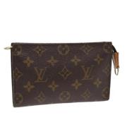 Louis Vuitton Vintage Pre-owned Canvas necessrer Brown, Dam