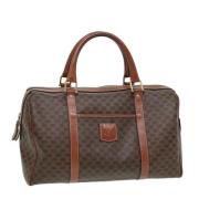 Celine Vintage Pre-owned Laeder resvskor Brown, Dam