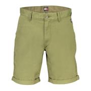 Tommy Hilfiger Gröna Herr Shorts Slim Fit Broderad Green, Herr