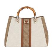 Guess Beige Textil Damväska Beige, Dam