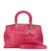 Dior Vintage Pre-owned Laeder axelremsvskor Pink, Dam