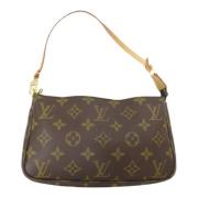 Louis Vuitton Vintage Pre-owned Canvas louis-vuitton-vskor Brown, Dam