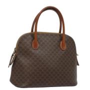 Celine Vintage Pre-owned Laeder handvskor Brown, Dam