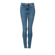 Liu Jo Slim Fit Designer Jeans Blue, Dam