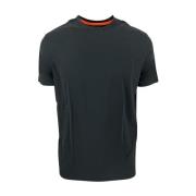 RRD Andningsbar T-shirt med Rund Hals Black, Herr