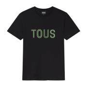 Tous Svart dam T-shirt Black, Dam