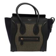 Celine Vintage Pre-owned Laeder totevskor Black, Dam