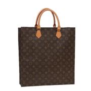 Louis Vuitton Vintage Pre-owned Canvas handvskor Brown, Dam