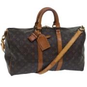 Louis Vuitton Vintage Pre-owned Canvas resvskor Brown, Unisex