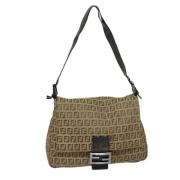 Fendi Vintage Pre-owned Canvas fendi-vskor Brown, Dam