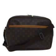 Louis Vuitton Vintage Pre-owned Canvas axelremsvskor Brown, Dam