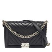 Chanel Vintage Pre-owned Laeder chanel-vskor Black, Dam