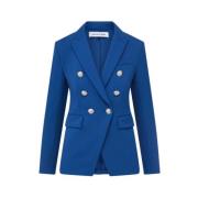 Veronica Beard Cerulean Miller Dickey Jacket Blue, Dam