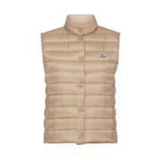 Moncler Slim Fit Liane Vest Beige, Dam