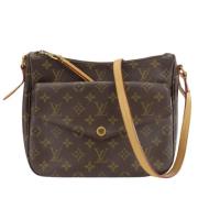 Louis Vuitton Vintage Pre-owned Canvas louis-vuitton-vskor Brown, Dam