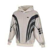 Adidas Vit Sweatshirt med Grå-Svart Tryck White, Herr