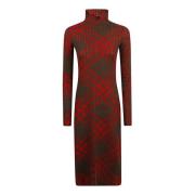 Burberry Elegant Klänningar Kollektion Red, Dam