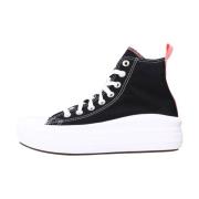 Converse Move Hi Sneakers Black, Dam