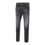 Dsquared2 Svarta Jeans för Män Black, Herr