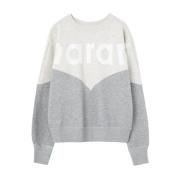 Isabel Marant Grå Logotröja Gray, Dam