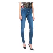 Tommy Hilfiger Blå Bomull Jegging Fit Jeans Pant Blue, Dam