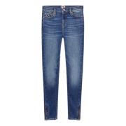 Tommy Hilfiger Faded Skinny Fit Denim Jeans Blue, Dam