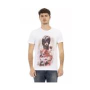 Trussardi Elegant kortärmad T-shirt White, Herr