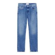 Calvin Klein Jeans Autentiska Straight Denim Jeans Blue, Herr