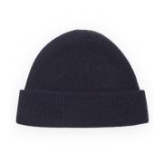 Ermenegildo Zegna Kashmir Beanie Mössa Blue, Herr