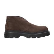 Tod's Mocka Snörstövlar Ankelboots Brown, Herr