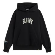 Barrow Alien Grafisk Hoodie Multifärgad Black, Herr