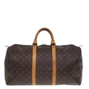 Louis Vuitton Vintage Pre-owned Canvas resvskor Brown, Dam