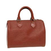 Louis Vuitton Vintage Pre-owned Laeder handvskor Brown, Dam