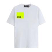 Costume National Herr Regular T-shirt White, Herr