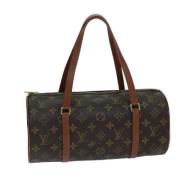 Louis Vuitton Vintage Pre-owned Canvas handvskor Brown, Dam